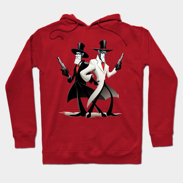 Spy on Spy Hoodie by Urban Archeology Shop Gallery